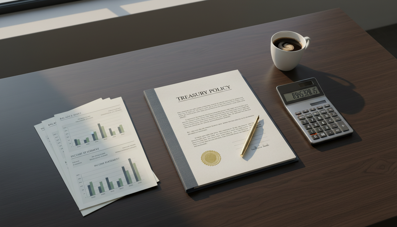 Can You Help Us Build a Cash Reserve or Treasury Policy?