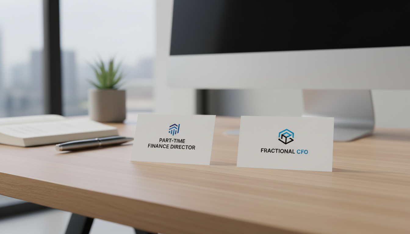 Part-Time FD vs Fractional CFO: Are They the Same?
