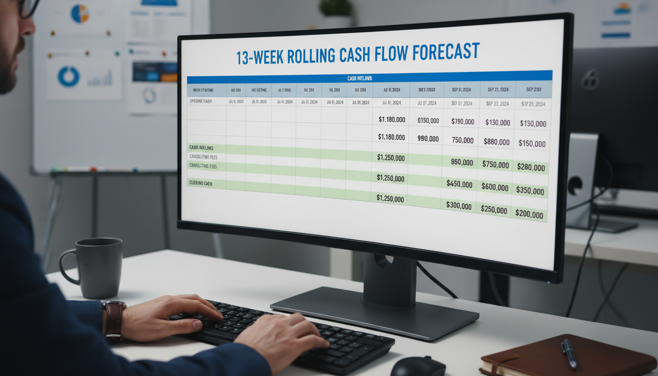 Can You Build Us a Rolling Cash Flow Forecast?