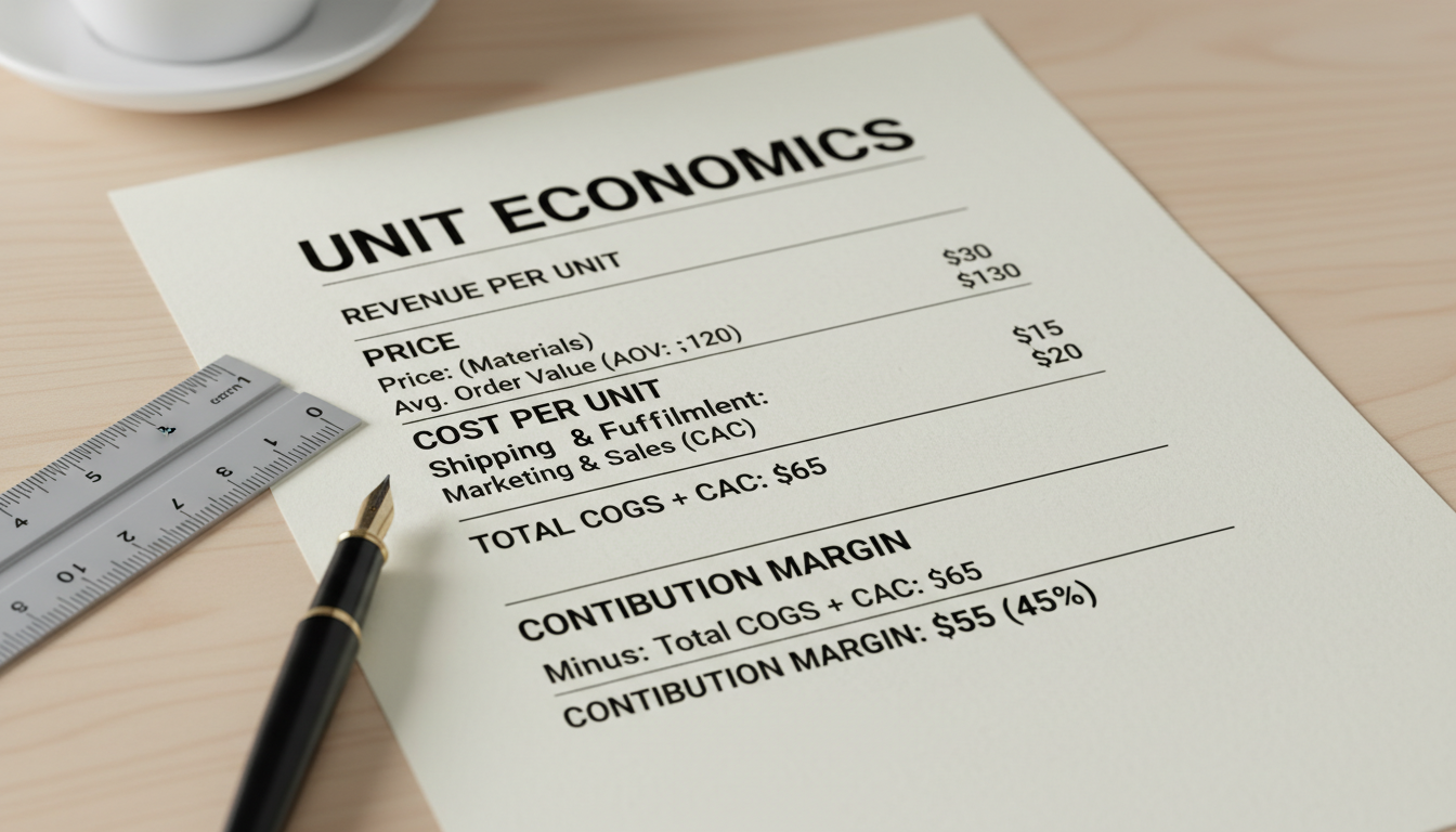 Can You Help Us Understand Our Unit Economics and Margins?